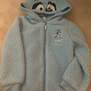 Bluey Fleece Zip-Up Hoodie